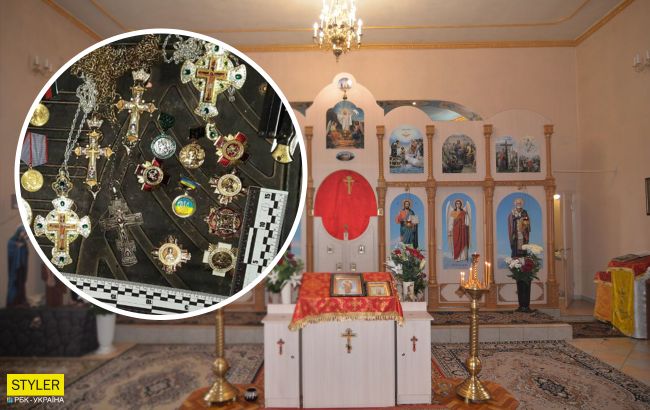 Под Херсоном грабители вынесли из&nbsp;дома священника церковное имущество с серебром
