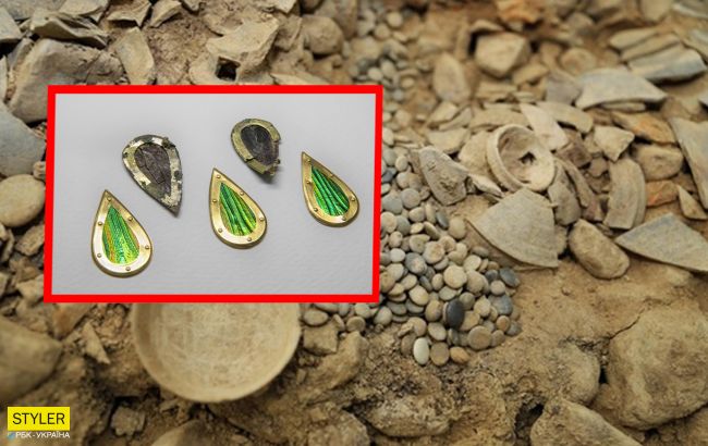 Археологи знайшли в стародавній гробниці незвичайні прикраси, яким більше тисячі років