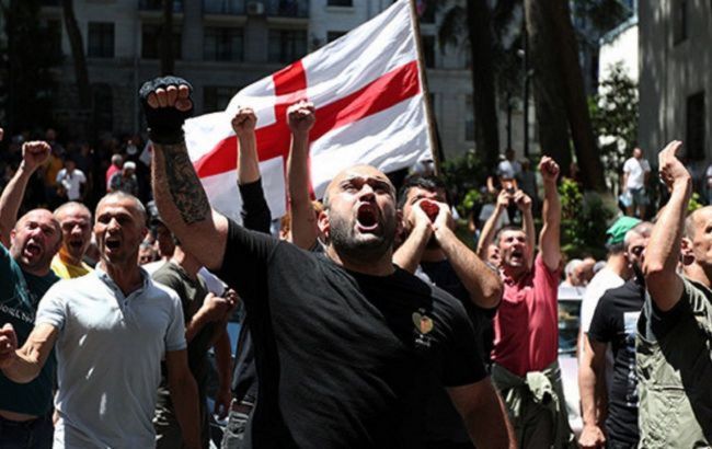 Акция в поддержку Саакашвили: в Грузии сообщили о первых задержаниях