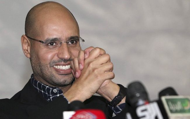 В Ливии повстанцы освободили сына Каддафи после пяти лет заключения