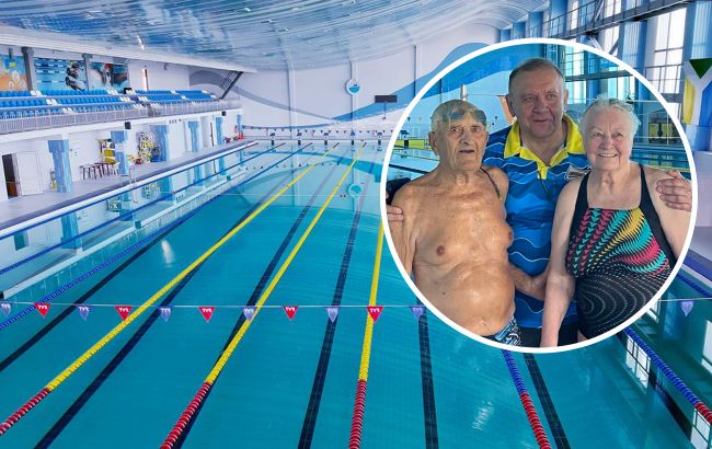 100-річний українець та 85-річна українка встановили світові рекорди з плавання