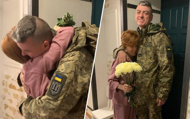 Художница Гапчинская показала трогательное видео, как она с дочкой встречала мужа с передовой