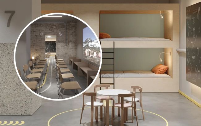 Бомбоубежище с "кинотеатром" и детским уголком: архитекторы разработали концепт уютного укрытия