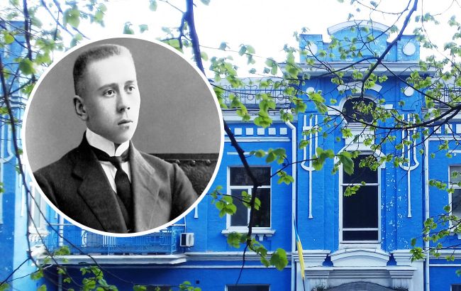 "Секретна" синя садиба у центрі Києва. Вона тут з 1910 року, але ви її навряд чи бачили