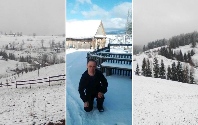 Українське село засипало снігом у розпал весни: фото аномального явища