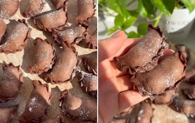 Такого ви ще точно не куштували. Як приготувати шоколадні вареники із вишнями (відео)