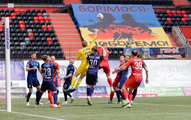 "Верес" здолав "Металіст 1925" у битві середняків Прем'єр-ліги