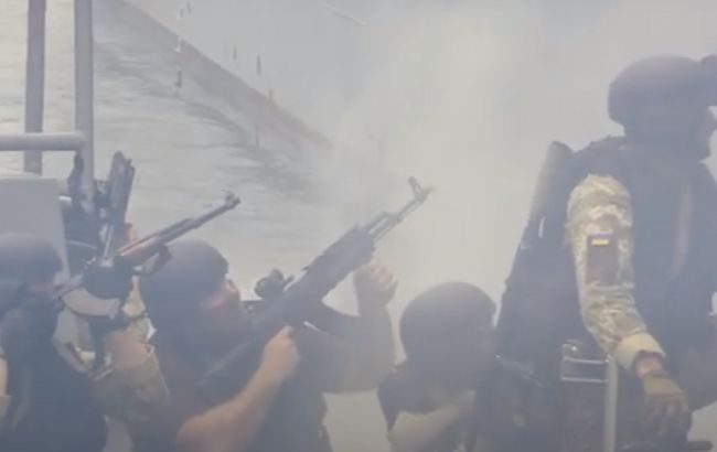 Морська фаза навчань Sea Breeze почалася з захоплення корабля абордажними групами