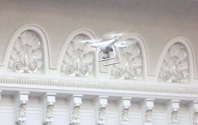 Дрон в Раде "ловил кнопкодавов": видео