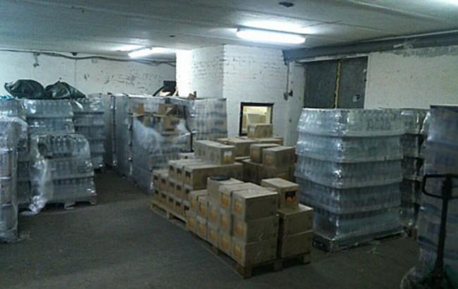 В Днепропетровской обл. полиция изъяла фальсифицированную&nbsp;водку на 30 млн гривен