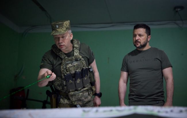 Зеленський озвучив очікування від Сирського на посаді  головнокомандувача ЗСУ