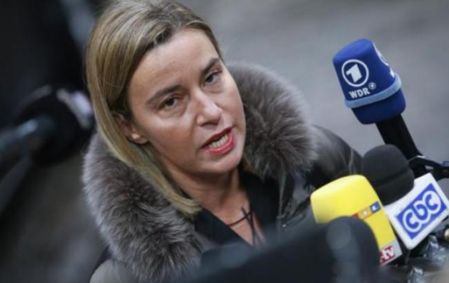 Глави МЗС країн ЄС не змінять політику щодо РФ, доки не будуть виконані мінські домовленості, - Могеріні