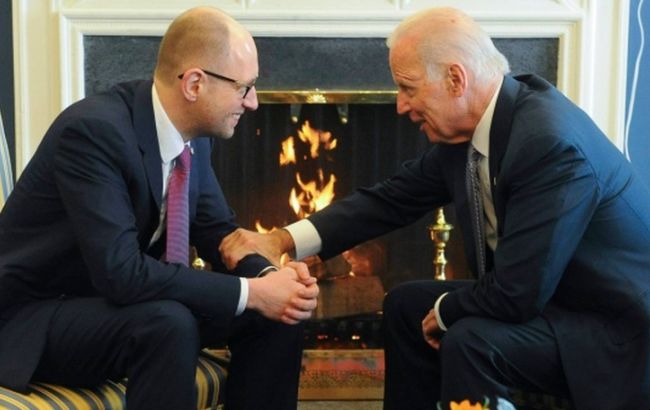 Яценюк і Байден зустрілись у Вашингтоні