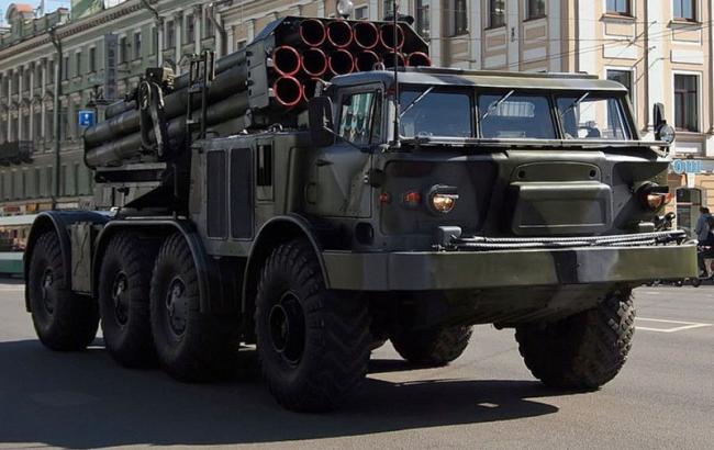 Украинская разведка зафиксировала в зоне АТО российские "Ураганы"