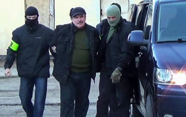 Опубликовано видео задержания сотрудниками ФСБ в Крыму "украинского шпиона"