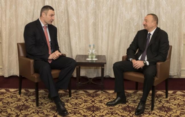 Кличко на Мюнхенской конференции встретился с президентом Азербайджана
