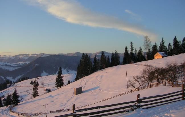 Синоптики предупреждают о лавинной опасности в Карпатах 21-22 февраля