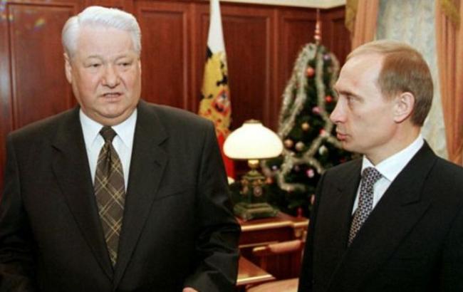 Володимир Путін і Борис Єльцин в 1999 році