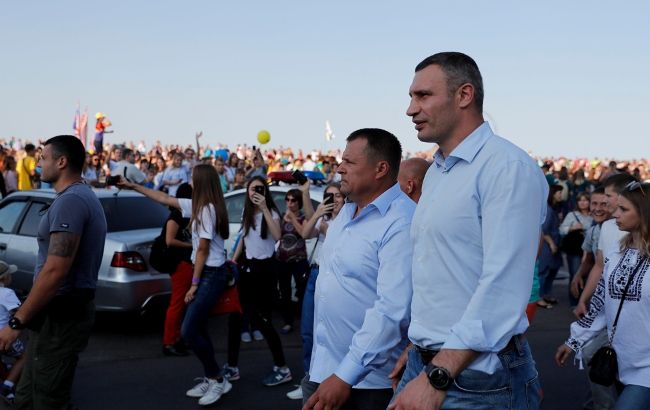 Кличко приехал в Днепр на День города