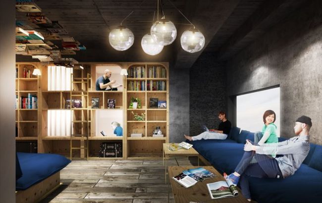 В Японии откроют хостел для книголюбов