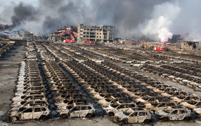В Китае прогремели новые взрывы