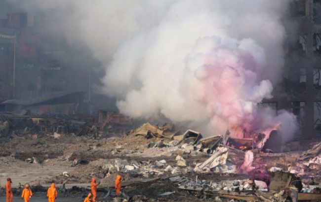 Число жертв взрыва в Китае выросло до 104