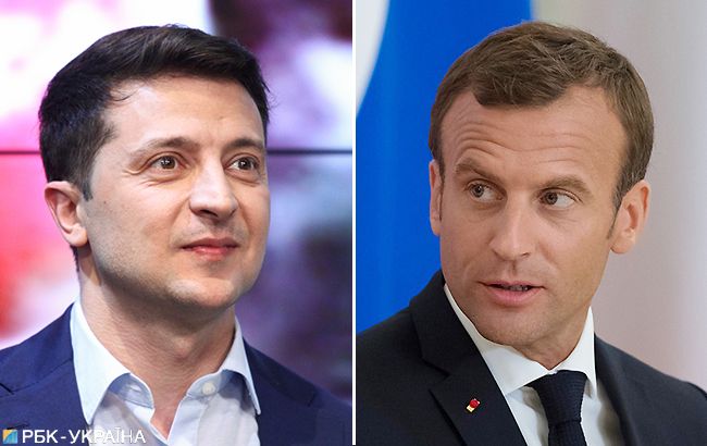 Зеленский проведет телефонный разговор с Макроном