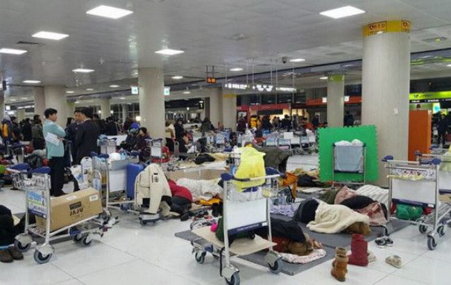 На Восточную Азию обрушились холода, погибли десятки людей