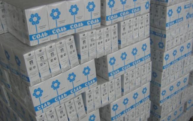 РФ запретила ввоз украинской соли