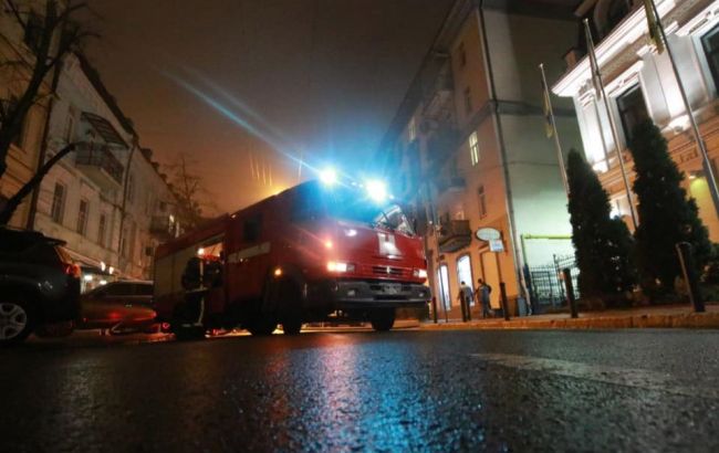 В центре Киева горел ресторан "Алаверды"