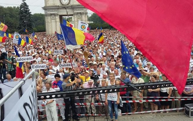 Мітинг в Кишиневі: протестувальники відмовилися від зустрічі з прем'єром