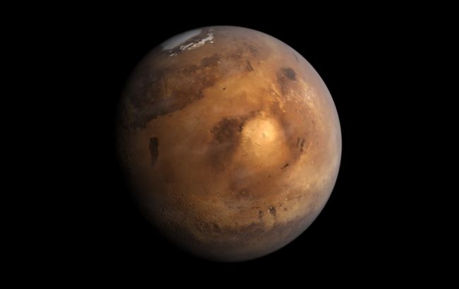 Китай показал фото своего планетохода, сделанное с орбиты Марса