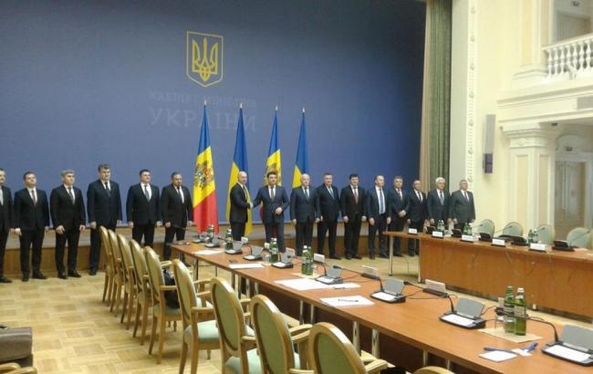Украина и Молдова подписали меморандум о сотрудничестве на 2017 год