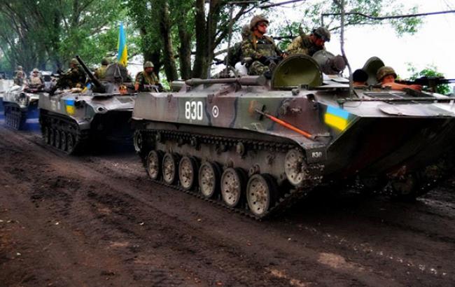 На Донбассе за сутки погибли 6 бойцов сил АТО, 9 ранены, - пресс-центр