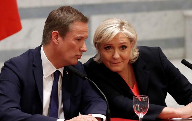 Ле Пен создала коалицию с кандидатом первого тура президентских выборов во Франции