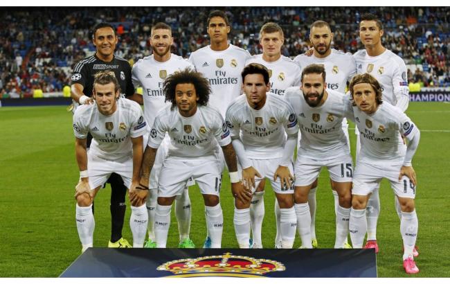 У мадридского "Реала" самый дорогой состав в мире