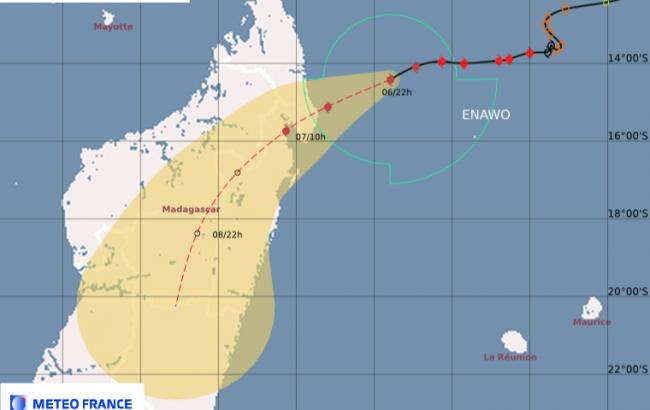 На Мадагаскаре жертвами циклона Энаво стали три человека