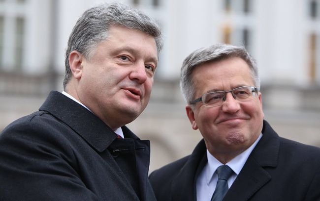 Порошенко сегодня посетит Львовскую обл. и встретится с Коморовским