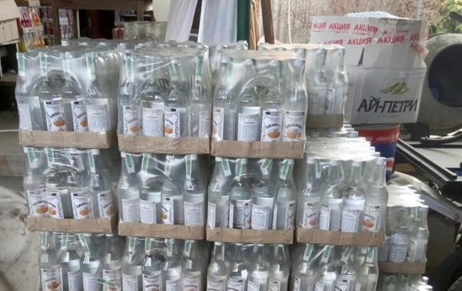 СБУ на Донбассе изъяла контрафактный алкоголь на более чем 30 млн гривен