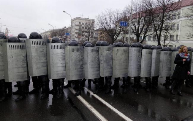 В Минске задержали несколько сотен участников Марша воли