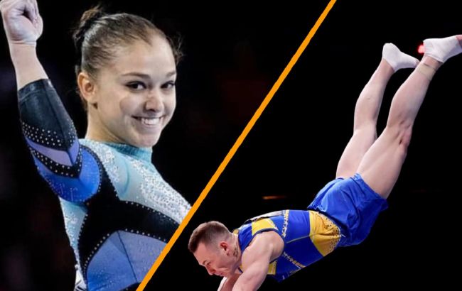 Украинский гимнаст Игорь Радивилов выиграл золото на чемпионате Европы в опорном прыжке