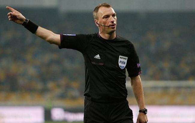 Четыре украинских арбитра назначены на матчи Лиги Европы