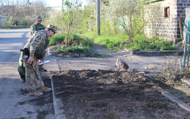 Обстрел Авдеевки: штаб АТО опубликовал фото последствий