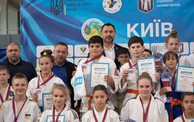 Андрей Стрихарский организовал детский турнир по дзюдо в Киеве