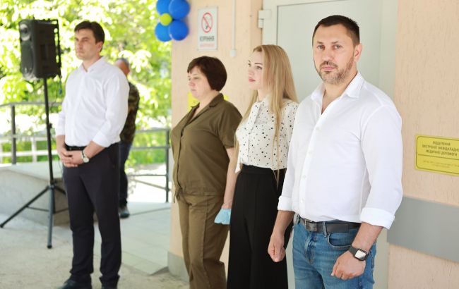 Стріхарський: у Корсунь-Шевченківську відкрито нове&nbsp;приймальне відділення екстреної медичної допомоги