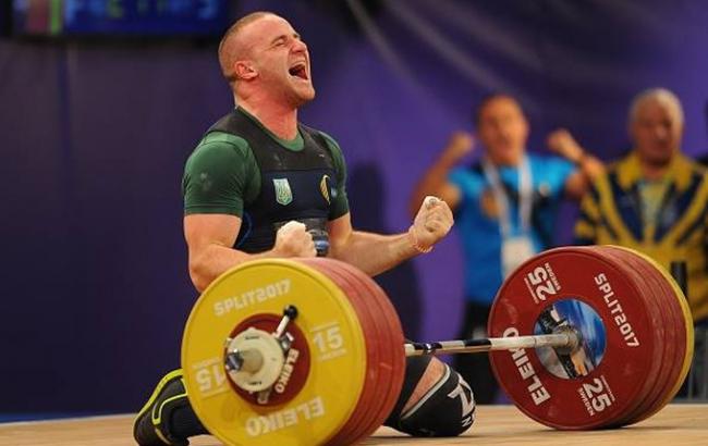 Українець Пелешенко став чемпіоном Європи з важкої атлетики