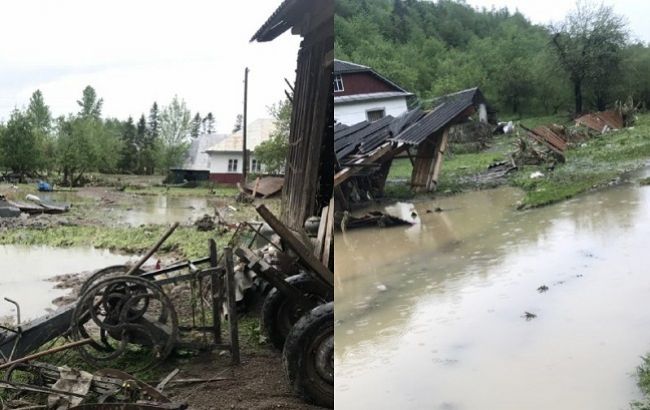 Спаслась на дереве: жители Прикарпатья рассказали о пережитых наводнениях (фото)