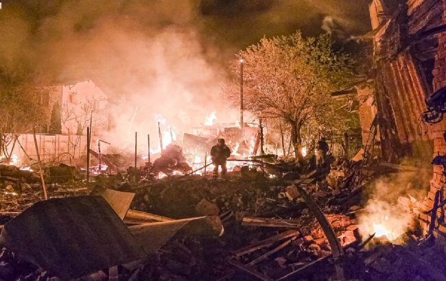 Масований удар дронами по Харкову: вже 47 постраждалих