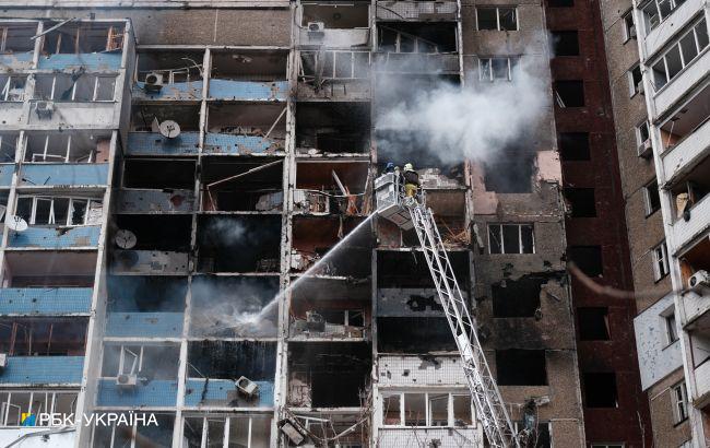 У Києві вже 40 постраждалих через ракетну атаку