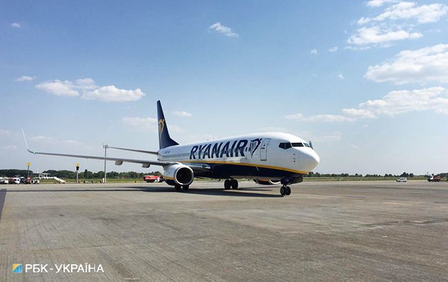 В Украине Ryanair отменяет рейсы в Польшу и Испанию